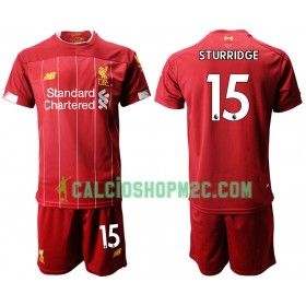 Liverpool STURRIDGE 15 Bambino Maglia Prima 2019/2020 Manica Corta (+ Pantaloncini)